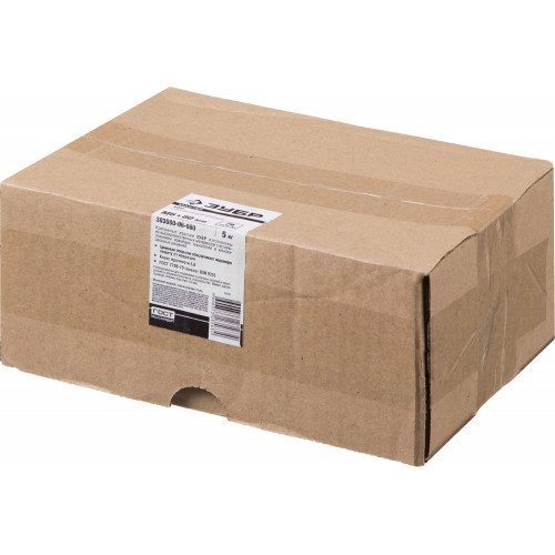 Болт ГОСТ 7798-70, M6 x 80 мм, 5 кг, кл. пр. 5.8, оцинкованный, ЗУБР