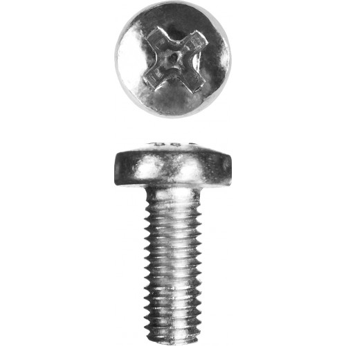 Винт DIN 7985, M5 x 12 мм, 5 кг, кл. пр. 4.8, оцинкованный, ЗУБР