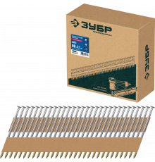 ЗУБР SN21 80 х 3.1 мм, реечные гвозди рифленые оцинкованные, 2000 шт (305396-80)