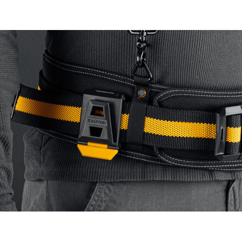 KRAFTOOL KP-27 с быстросъёмным креплением FastClip, 27 карманов и петли, 350 х 260 мм, поясная сумка (38773)