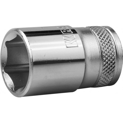 Торцовая головка KRAFTOOL ″INDUSTRIE QUALITAT″, Cr-V, FLANK, хромосатинированная, 1/2″, 16 мм