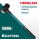 KRAFTOOL Fiberglass 5 кг кувалда с фиберглассовой удлинённой рукояткой