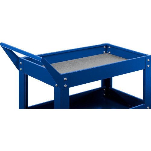 Инструментальная тележка ЗУБР открытого типа, 3 полки, 820х405х955 мм, Профессионал