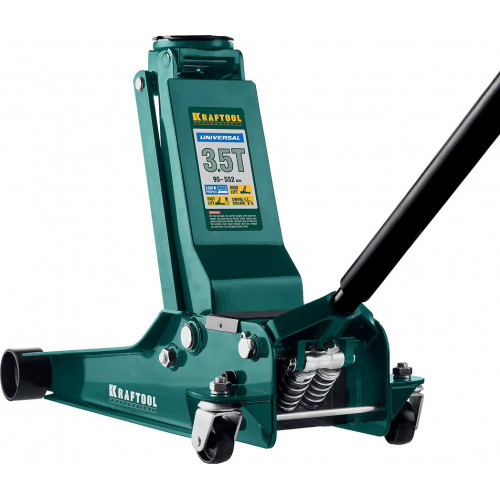 KRAFTOOL UNIVERSAL 3.5т 95-552мм подкатной домкрат универсальный для СТО