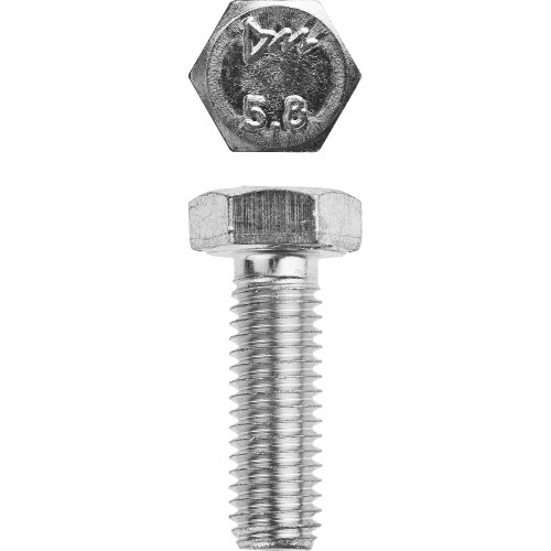 Болт ГОСТ 7798-70, M8 x 40 мм, 5 кг, кл. пр. 5.8, оцинкованный, ЗУБР