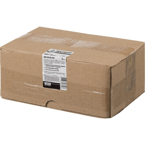 Винт DIN 7985, M3 x 10 мм, 5 кг, кл. пр. 4.8, оцинкованный, ЗУБР