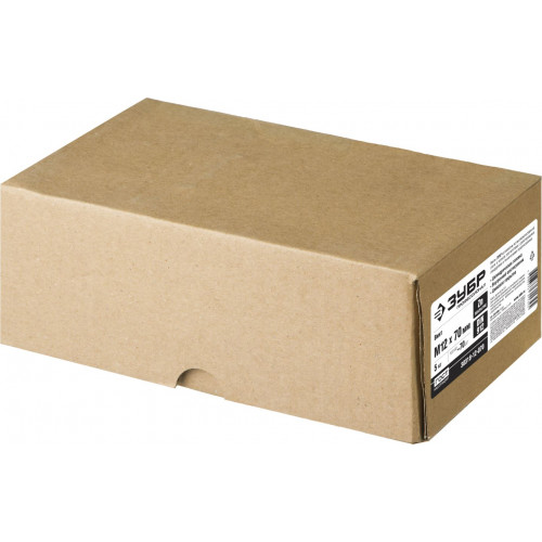 Винт DIN 912, М12x70 мм, 5 кг (70 шт.), кл. пр. 8.8, оцинкованный, ЗУБР