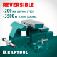 KRAFTOOL Reversible 200 мм, расход 368 мм, Слесарные тиски (32705-200)