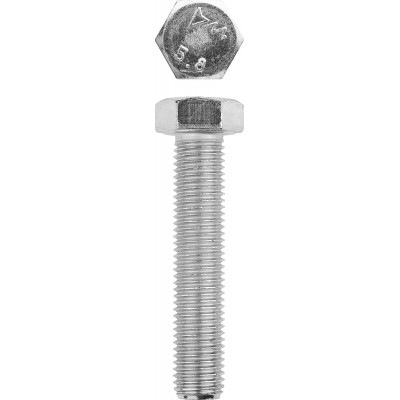 Болт ГОСТ 7798-70, M16 x 70 мм, 5 кг, кл. пр. 5.8, оцинкованный, ЗУБР