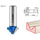 ЗУБР 19x11мм, радиус 4мм, фреза пазовая фасонная №6