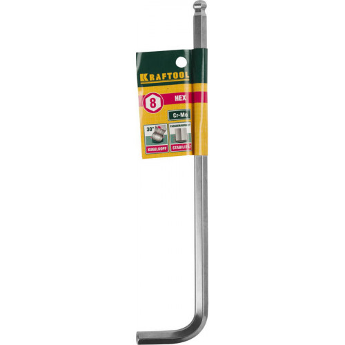 KRAFTOOL Industrie HEX 8, Длинный имбусовый ключ (27437-8)
