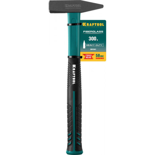KRAFTOOL Fiberglass 300 г молоток слесарный с фиберглассовой рукояткой