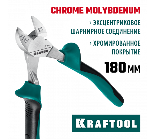 KRAFTOOL бокорезы, 180 мм