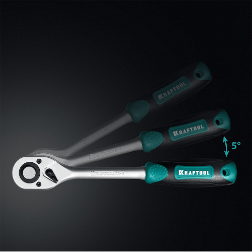 KRAFTOOL X-Drive 108, 108 предм., (1/2″+3/8″+1/4″), Универсальный набор инструмента (27888-H108)