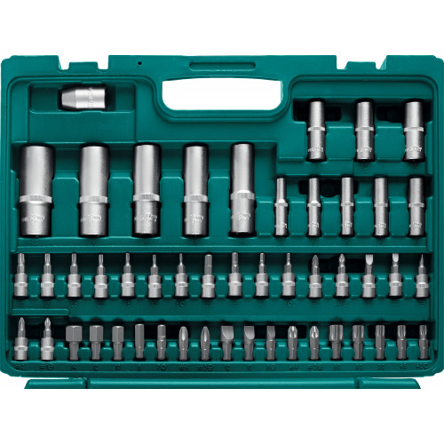 KRAFTOOL X-Drive 108, 108 предм., (1/2″+3/8″+1/4″), Универсальный набор инструмента (27888-H108)