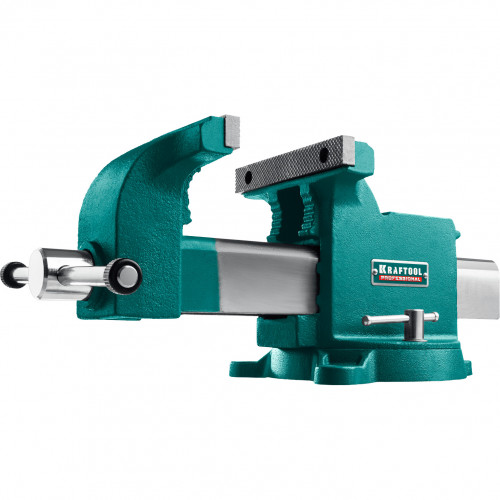 KRAFTOOL STEEL, 150 мм, стальные слесарные тиски