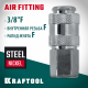 Переходник 3/8″F - рапид муфта KRAFTOOL