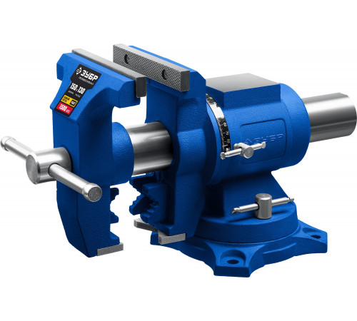 ЗУБР ЭКСПЕРТ-3D 150 мм, Многофункциональные слесарные тиски (32712-150)