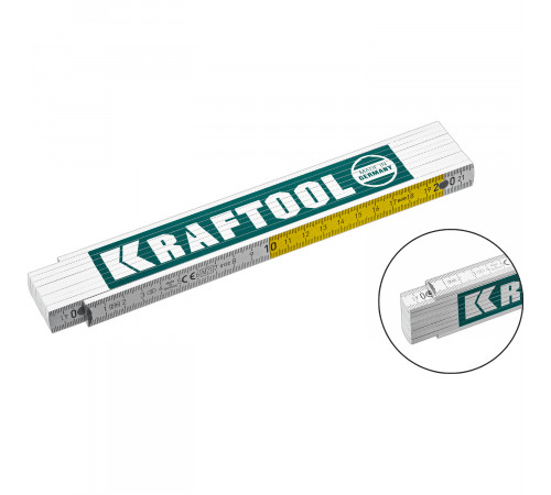 Складной деревянный метр KRAFTOOL PRO-90, 2 м