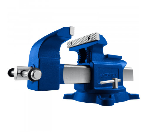 ЗУБР 125 мм, Слесарные тиски, ПРОФЕССИОНАЛ (32703-125)