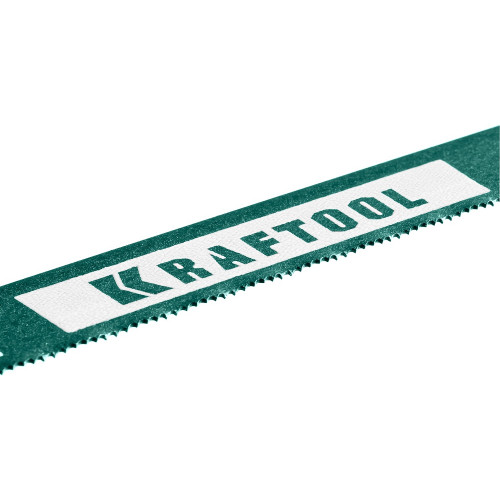 Биметаллическое гибкое полотно по металлу KRAFTOOL 24 TPI, быстрый рез, 300 мм, волнообразная разводка, 1 шт, Alligator-24