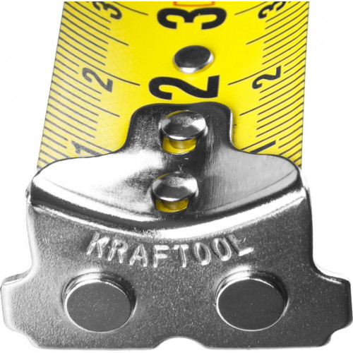 KRAFTOOL GRAND 5м / 25мм рулетка с ударостойким корпусом (ABS) и противоскользящим покрытием