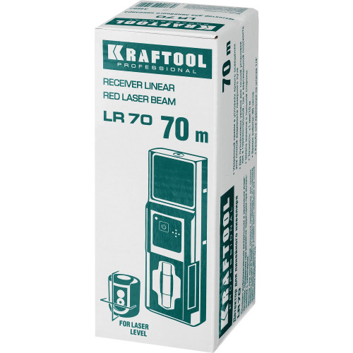 LR 70 детектор для линейного нивелира, KRAFTOOL