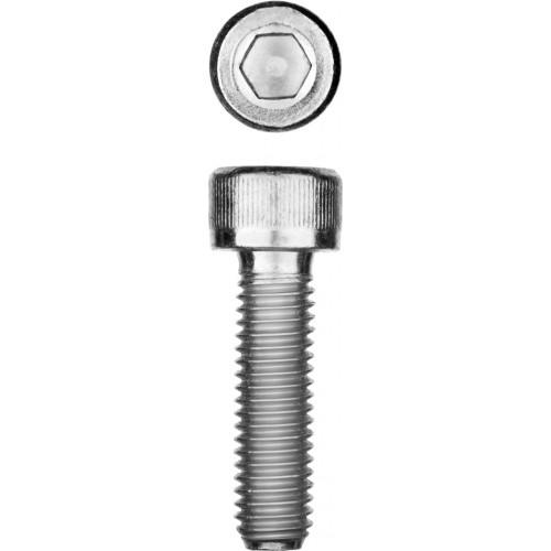Винт DIN 912, М10x25 мм, 5 кг (210 шт.), кл. пр. 8.8, оцинкованный, ЗУБР