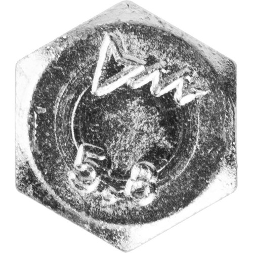 Болт ГОСТ 7798-70, M10 x 50 мм, 5 кг, кл. пр. 5.8, оцинкованный, ЗУБР