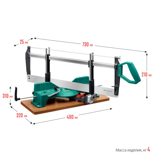 KRAFTOOL Alligator 3D, 600 мм, стусло прецизионное