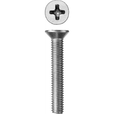 Винт DIN 965, M5 x 30 мм, 5 кг, кл. пр. 4.8, оцинкованный, ЗУБР