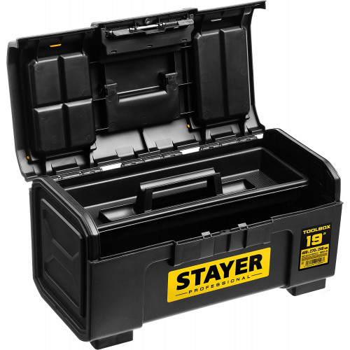 Ящик для инструмента ″TOOLBOX-19″ пластиковый, STAYER Professional