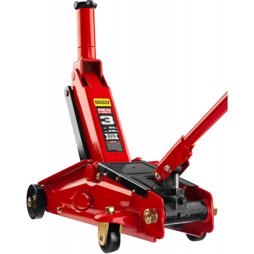 STAYER R-55 3т 155-545мм подкатной домкрат с высоким подъемом, RED FORCE
