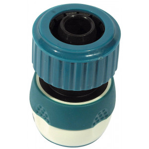 RACO COMFORT-PLUS 3/4″, соединитель быстросъёмный для шланга, из ABS-пластика с TPR