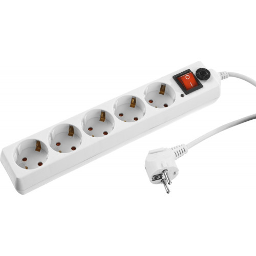 Сетевой фильтр STAYER ″MASTER″ MAXElectro электрический, 5 гнезд, макс. мощн. 2200 Вт, 3м