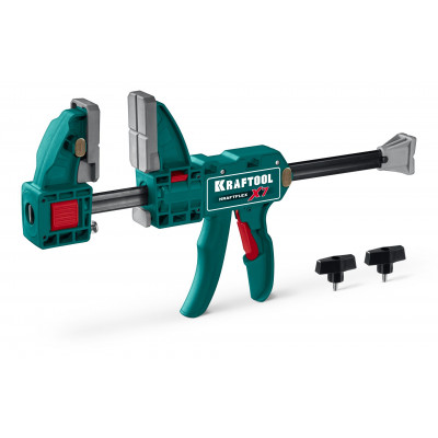 KRAFTOOL KRAFTFLEX X7 150, 150 х 85 мм, многофункциональная быстрозажимная струбцина (32777-150)