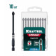 KRAFTOOL Impact PZ 2, 100 мм, 10 шт, ударные биты (26193-2-100-S10)
