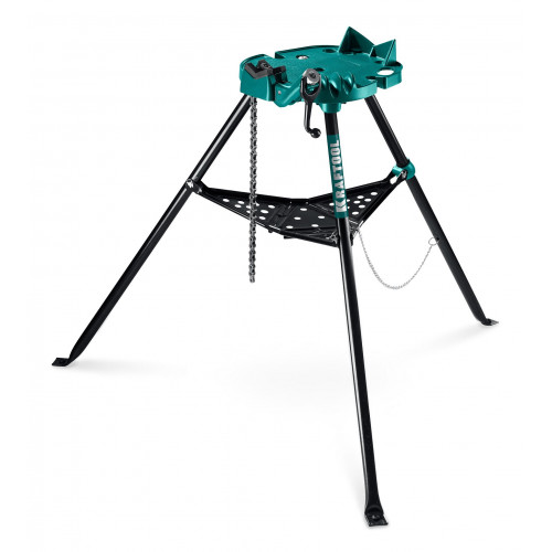 KRAFTOOL TRIBENCH, 1/8″-6″, цепные трубные тиски на треноге (32613-6)