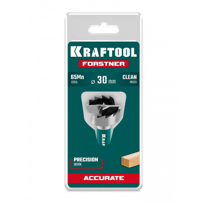 KRAFTOOL FORSTNER d 30 мм, cверло Форстнера (29950-30)