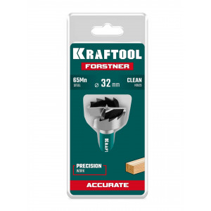KRAFTOOL FORSTNER d 32 мм, cверло Форстнера (29950-32)