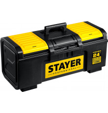 Ящик для инструмента ″TOOLBOX-24″ пластиковый, STAYER Professional