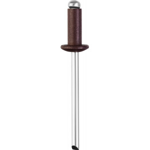 Алюминиевые заклепки Color-FIX, 3.2 х 8 мм, RAL 8017 шоколадно-коричневый, 50 шт., STAYER Professional