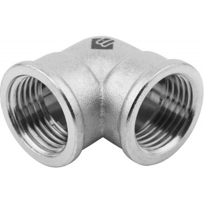 Уголок ЗУБР ″ЭКСПЕРТ″, никелированная латунь, г/г, 1/2″
