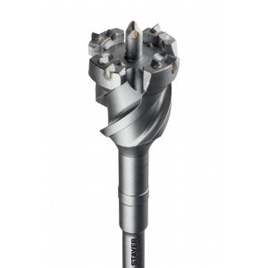 STAYER HERCULES-4Х d 45 х 500/600 мм, SDS-max проломной бур, PROFESSIONAL (29319-45-600)