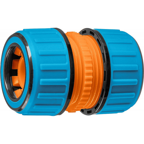 GRINDA PROLine TM-12, 1/2″, муфта ремонтная, для шланга, из ударопрочного пластика с TPR