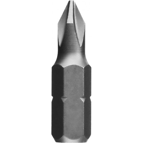 Биты MIRAX PH№1, тип хвостовика C 1/4″, длина 25мм, 20шт