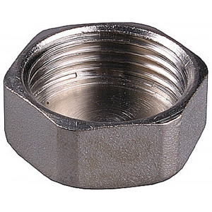 Заглушка GENERAL FITTINGS никелированная латунь, 6-ти гранная головка, внутренняя резьба, 1″
