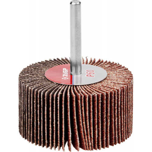 ЗУБР d 60x30 мм, P60, круг шлифовальный лепестковый