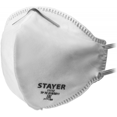 Плоская полумаска фильтрующая STAYER F-80 FFP1