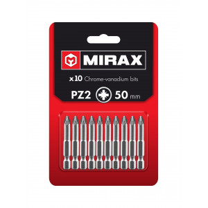 Биты MIRAX PZ 2, 50 мм, 10 шт